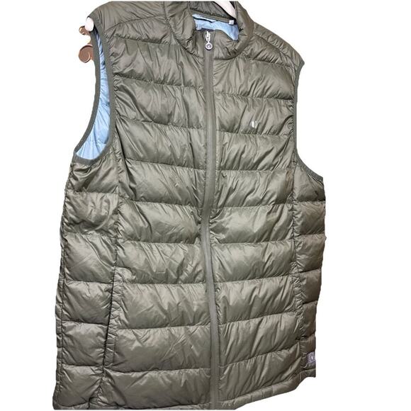 March Madness Edition Linksoul Down Vest In Gray Men's Large EUC - Picture 13 of 15